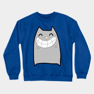 Kitty Smile Crewneck Sweatshirt